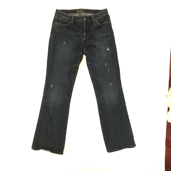 Ralph Lauren Distressed Bootcut Jeans - Picture 1 of 3